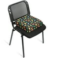 thumbnail image 5 of Dznils Toddler Booster Seat for Dining Table, with Safety Buckles, Non-Slip Bottom, Black Dinosaur, 5 of 13