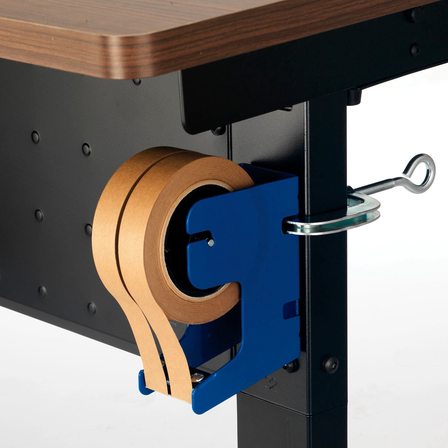 Global Industrial Bench Top Multi Roll Tape Dispenser w/ C-Clamp 2""W