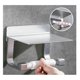thumbnail image 3 of Estante de ducha y almacenamiento, soporte para toallas de papel, soporte para toallas de pared Soporte para toallas de papel higiénico de pared, 3 of 5