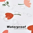 thumbnail image 2 of Water-Proof Tulip Tablecloth 58x120 inch for Rectangular Tables - Wrinkle Proof Printing Wildflower Spring Table Cloth - Durable Kitchen & Table Linens for Banquet Dinner Home Patio, 2 of 6