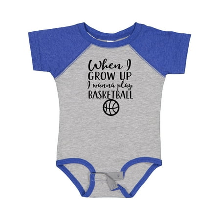 

Inktastic Future Basketball Player Childs Boys or Girls Baby Bodysuit