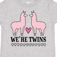 thumbnail image 4 of Inktastic Twin Girls Pink Llama Girls Toddler T-Shirt, 4 of 5