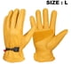 thumbnail image 1 of Guantes de jardinería de cuero para mujer: guantes de trabajo para desmalezar, cavar, plantar, rastrillar y podar, 1 of 4