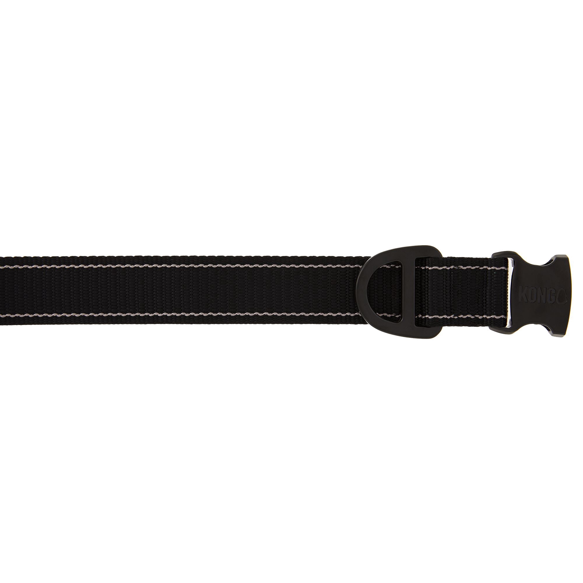 KONG Max HD Ultra Durable Dog Collar (Medium, Black)