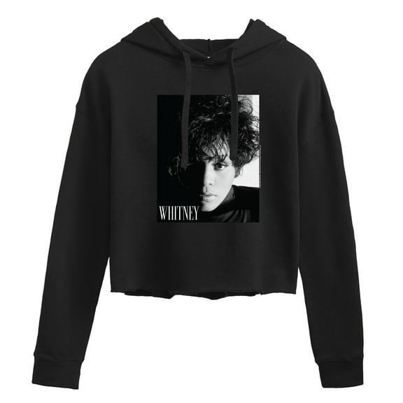 Whitney Houston - Whitney Box - Juniors Cropped Pullover Hoodie