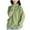 Green, variant on IROINNID Womens Sweater Turtleneck Pullover Sweater Solid Color Comfy Mid-Length Long Sleeve Sweater Knitted Sweater Tops