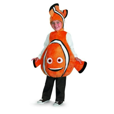 Disney Finding Nemo Costume, Orange/Black, size
