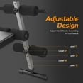 thumbnail image 5 of Spaco Adjustable Arc-Shaped Decline Sit up Bench, Home Gym Sit Up Bench for Glute & Ab Workouts, 5 of 8