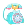 thumbnail image 2 of Cartoon Telephone Toy Leaning Machine Skill Cartoon Develop for Children Baby Preschool Light Green, 2 of 6