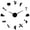 Black, variant on Lineman Electrician Wireman Silhouette Frameless Wall Clock Stickers, DIY Modern Decorative Clocks for Living Room, Bedroom, Office - Easy to Install, Large 3D Clock Design (Silver,27in)
