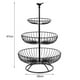 thumbnail image 1 of Monstrate Cesta de frutas de 3 niveles, soporte de bandeja de de fruta de Metal, cesta de almacenamiento, estante de almacenamiento de Almacenamiento y organización del hogar Monstrate HA023730-00, 1 of 6