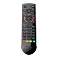 thumbnail image 2 of Q2 Air Mouse Gyroscope Rétroéclairé Sans Fil Apprentissage IR 2.4GHz RF Télécommande Vocale Intelligente pour TOX1 Android TV Box vs G20S PRO, 2 of 5