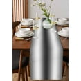 thumbnail image 4 of Gray White Table Runner 108 Inches, Modern Gradient Geometric Bed Runner Dresser Scarves Tabletop for Indoor Outdoor Parties/Ceremony/Banquet, 13"x 108", 4 of 8
