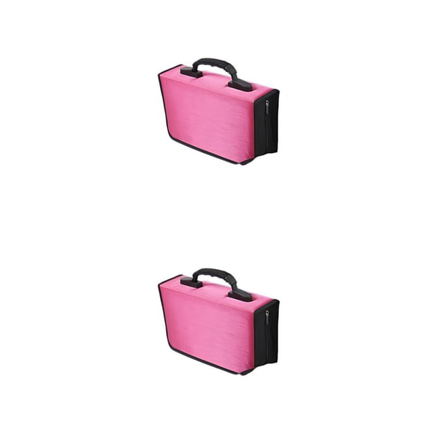 Inteprter Práctico almacenamiento de CD DVD con gran capacidad para la colección PPT Online Cloth Organizer CD Case Type6 NO6
