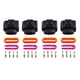 thumbnail image 2 of Conector de bobina de encendido (4 unidades), fácil de instalar, conector de arnés, cable de enchufe portátil. cabeza femenina, 2 of 9