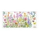 thumbnail image 2 of Coloridas pegatinas electrostáticas florales para ventanas, calcomanías decorativas de vidrio de doble cara con diseño lavable, adhesión sin pegamento para la decoración del hogar en el salón y el, 2 of 8
