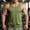 Army Green, variant on Compression Shirt Men Shapewear - Instant Slimming Undershirt for Gynecomastia & Tummy Control Body Shaper Tank TopL