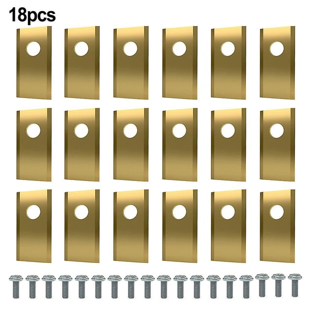 18/30pcs Lawn Robot Blade Stainless Steel Lawn Mover Replacement Blade For Worx Landroid Robotic Lawnmower Replacement Blade Set LLZ