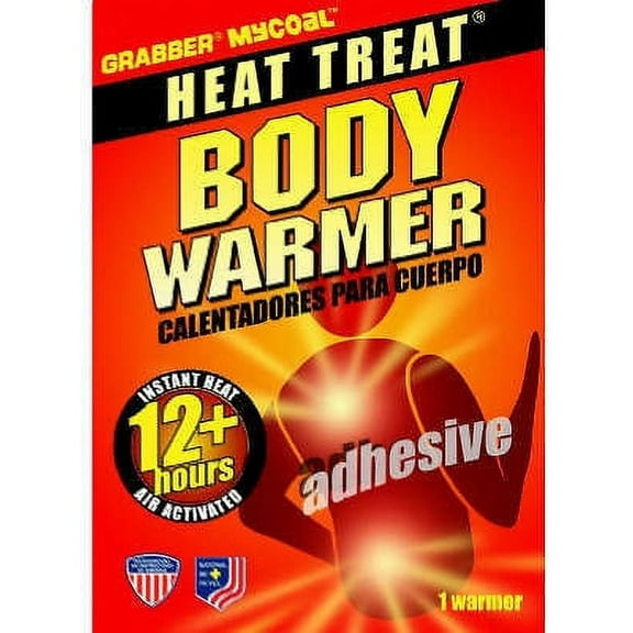 Grabber Warmers AWES Multi-Purpose Adhesive Heat Treat Body Warmer - Quantity of 80