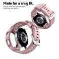 thumbnail image 2 of Dexnor Case for Samsung Galaxy Watch 4/5 Band [44mm], New Upgrade [Raised Bezel & Snap-on] Shockproof Case with Adjustable Strap,Pink, 2 of 7