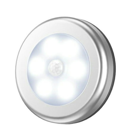 

DGOO Driving Light With Remote Control Round Smart LED Night Light Battery Powered Cabinet Bedside Bedroom Closet Closet Lighting Magnetic Sensor Lights