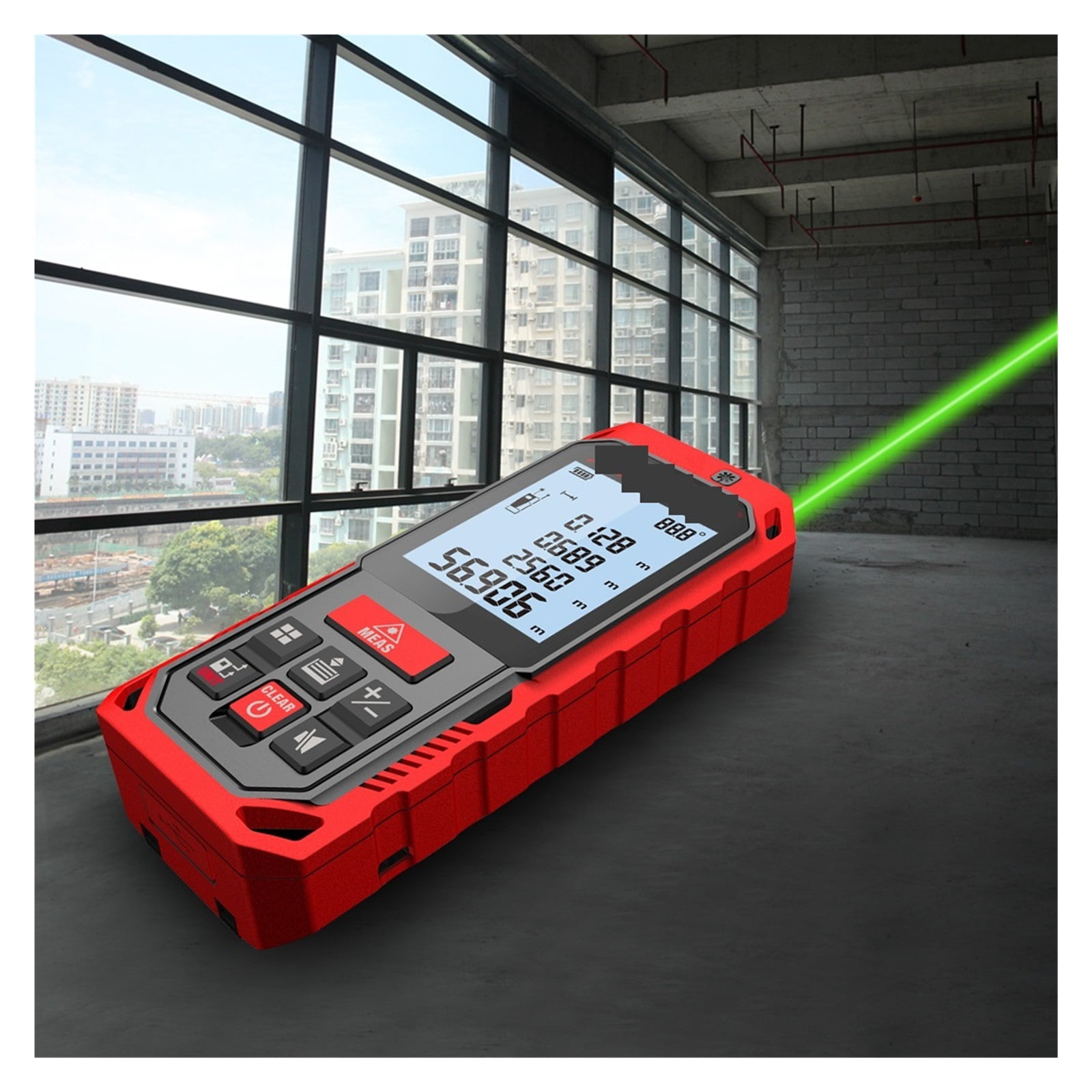 Mini Ranfinder Digital Distance Meter Tape Measure Diastimeter Tool 100M/80M/60M-40M Ranfinder