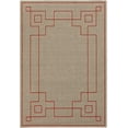 thumbnail image 2 of Mark&Day Outdoor Rugs, 6x9 Natalie Cottage Indoor/Outdoor Camel Area Rug, Non Shedding Brown Beige Carpet for Patio, Porch, Deck, Bedroom, Living Room or Kitchen (5'11" x 8'10"), 2 of 8