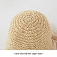 thumbnail image 4 of Holzlrgus Baby Toddler Girls Straw Sun Hat Summer Beach Hat, 4 of 6
