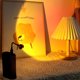thumbnail image 1 of USB Sunset Rainbow Proyector Lámpara LED Atmósfera Luz nocturna Decoración para el hogar (C), 1 of 7