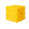 thumbnail image 2 of Fake Food Cheese Squishy, 10cm Jumbo Squeeze Block Coworker Exchange Gift (1 Pc), 2 of 9