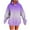 Womens Clothing Purple, variant on Womens Oversized Hoodies, Long Sleeve Pullover for Women Fall Fashion Loose Fit Ombre Tie Dye Drawstring Hooded Sweatshirts with Pockets