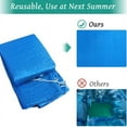 thumbnail image 2 of Pool Cover for 6-12ft Diameter Round Easy Set and Frame Pools Round Inflatable Pool, In-Ground Round Pool Covers, Pool Blanket Covers for Reduce Water Evaporation Keep The Water Warm, 2 of 12