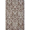 thumbnail image 3 of SAFAVIEH Chelsea Jackalyn Damask Wool Area Rug, Brown/Grey, 4' x 4' Round, 3 of 7