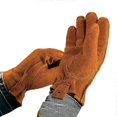 thumbnail image 2 of Guantes de moto de cuero de vaca, para pantalla táctil, dedos completos, transpirables, para montar en moto, de cuero genuino, cálidos para invierno., 2 of 5