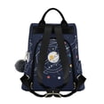 thumbnail image 2 of FORMRS Women's Travel Backpack Purse Anti-Theft Hidden Pockets Casual Shoulder Bag, White Planet, 2 of 7