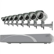 SVAT 11031 8-Channel Smart Security DVR with 8 Ultra-Resolution Outdoor Night-Vision Security Cameras