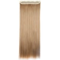 thumbnail image 2 of SAYFUT 26" Straight 3/4 Full Head Synthetic Hair Extensions Clip in Hairpieces 5 Clips 125g Ginger Blonde, 2 of 5