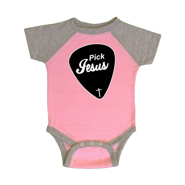 INKtastic Pick Jesus Christian Infant Creeper