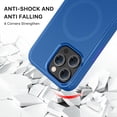 thumbnail image 3 of Funda MYBAT Fuse con MagSafe para iPhone 15 PRO MAX - Azul, 3 of 7