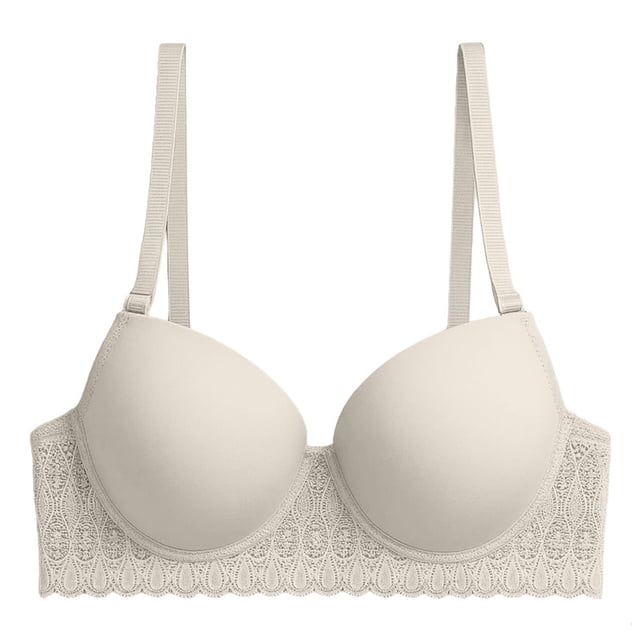 Brassier Secret Treasures para Mujer, Básico, Blanco Talla 40B