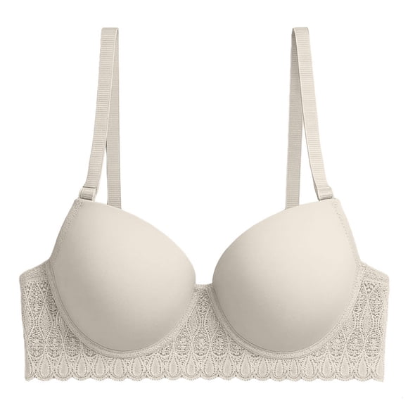 Brassier Secret Treasures para Mujer, Básico, Blanco Talla 40B