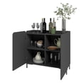 thumbnail image 3 of Armario 2 puertas Midtown Concept negro, 3 of 6