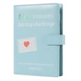 thumbnail image 1 of Carpeta de Presupuesto A5 con 100 Sobres para Ahorrar Dinero con Sobres en Efectivo - Libro de DesafíOs para Ahorrar 5.050 San ValentíN Azul, 1 of 5