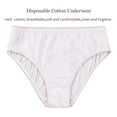 LIhncine Cotton Underwear for Women Women’s Disposable Underwear For