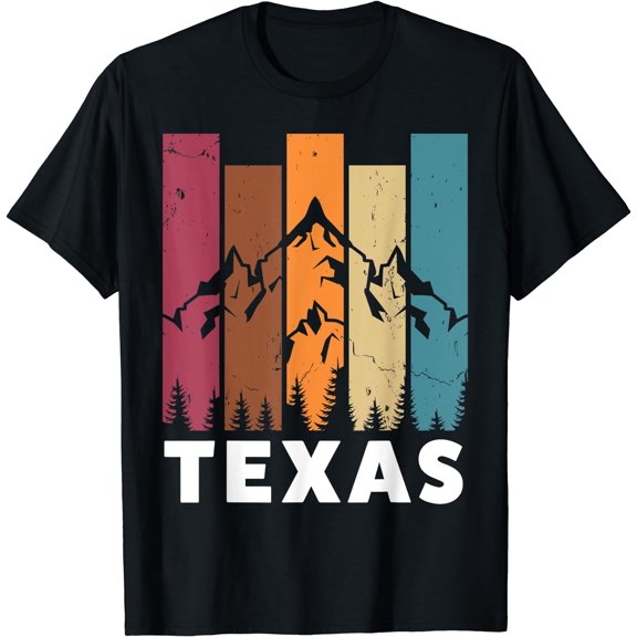 Texas America T-Shirt Black X-Large