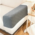 thumbnail image 5 of Sofa Arm Covers 2 Pack Stretch Elastic Armrest Covers Protector for Furniture Stain Resistant Sofa Armrest Protectors Slipcovers Washable Couch Arm Covers for Living Room Home Decor Set of 2, 5 of 5