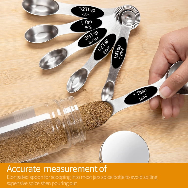 Camkey 8-Piece Magnetic Measuring Spoon Set photo 4