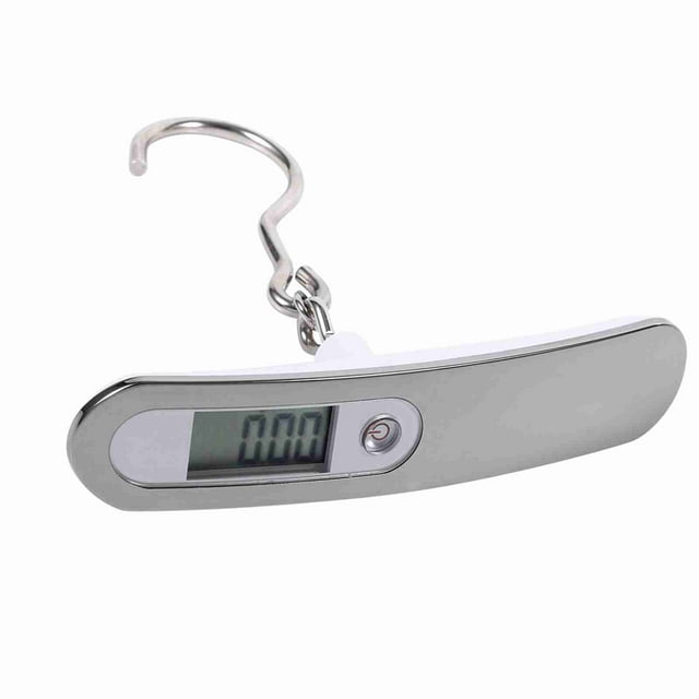 Escala de Equipaje Digital, Peso Colgante de Bolsillo Con Pantalla Lcd Visualización de Alta Precisión
