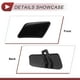 thumbnail image 5 of Tapa de Boquilla de Lavaparabrisas del Parachoques Frontal Izquierdo Unique Bargains No.30655933 Tapa de Recorte del Parachoques para Volvo C30 2008-2010 Plástico Sin Pintar 1 Pcs, 5 of 7