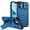 Blue, variant on Asuwish Magnetic, Kickstand, Slide Camera Cover TPU, Plastic, Metal Hard Shell Fashion Cell Phone Case for iPhone 12 Mini/13 Mini, Blue